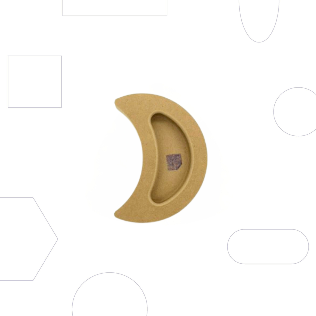 Wallie Crescent Moon - 4"
