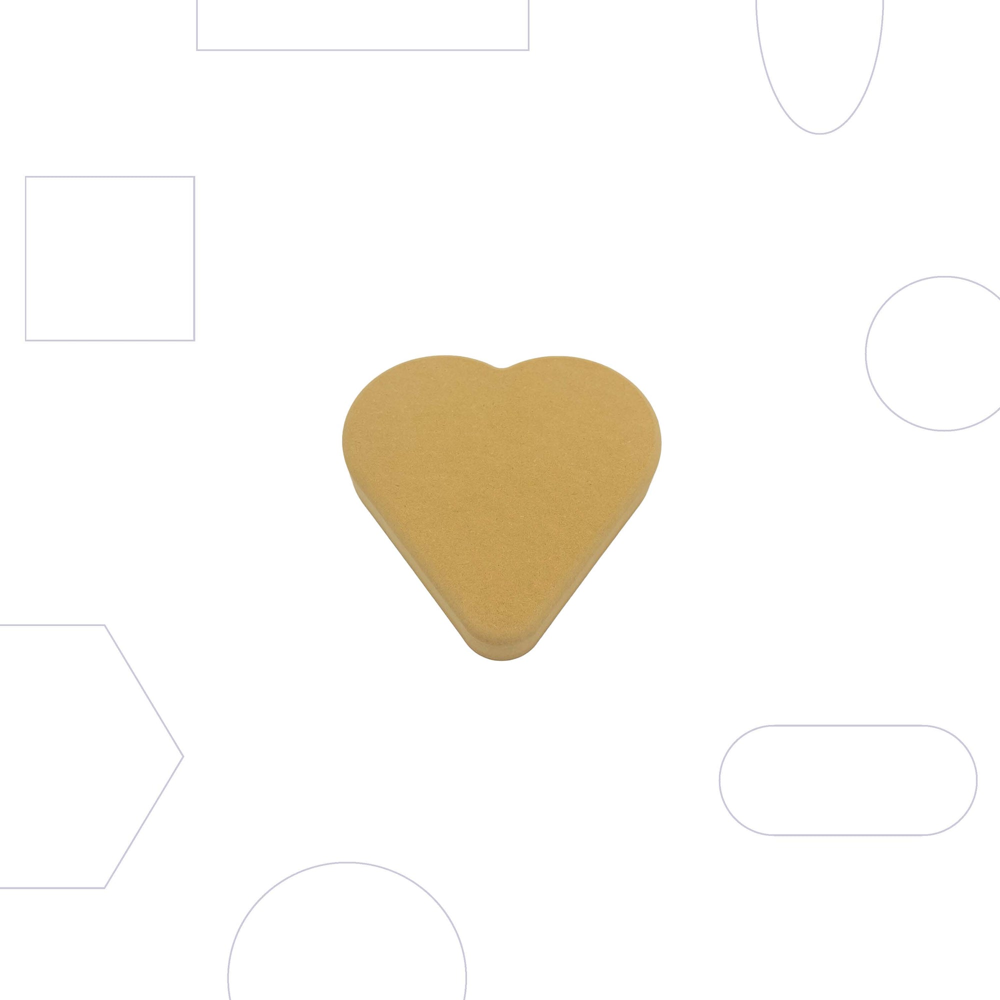 Wallie Heart - 4"