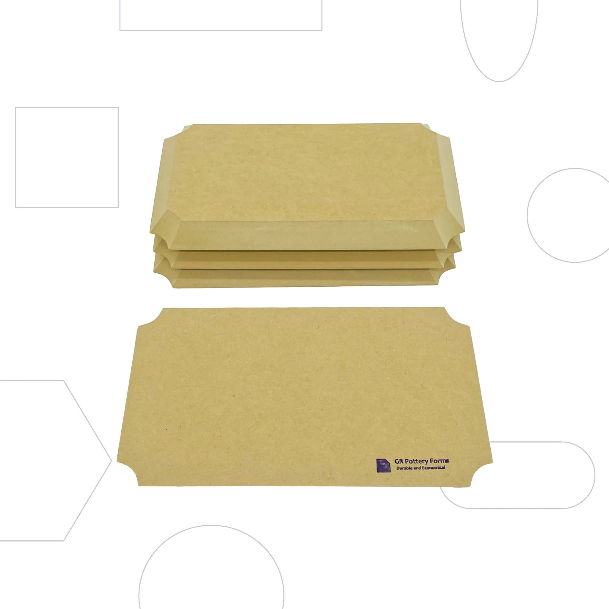 OG Plaque Rectangle - 6.5x11.5" (4 Pack)