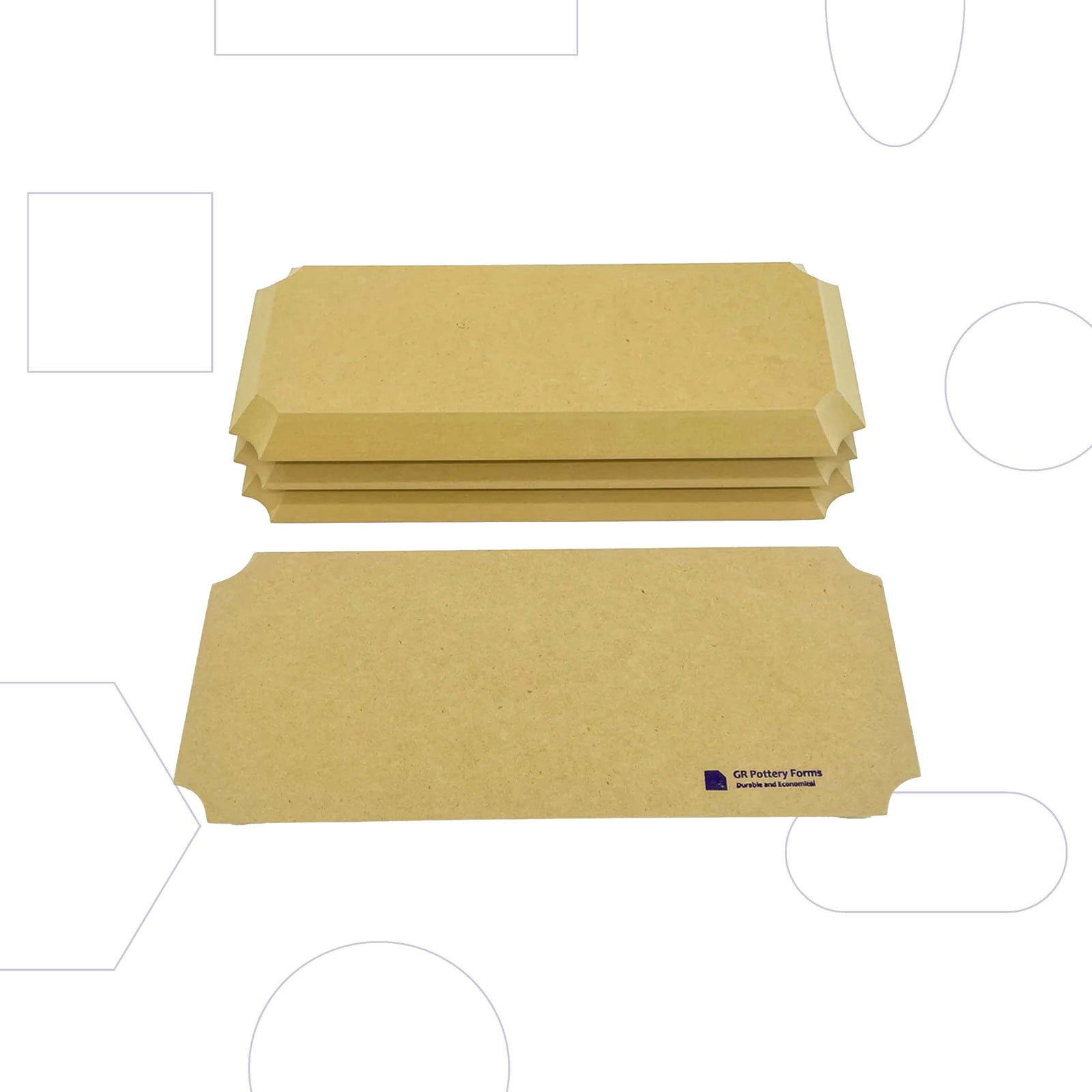 OG Plaque Rectangle - 6x14" (4 Pack)