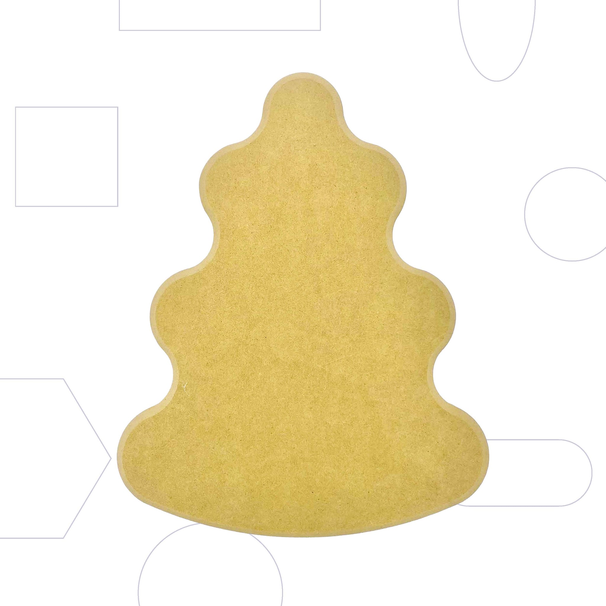 Wallie Christmas Tree - 8x10"