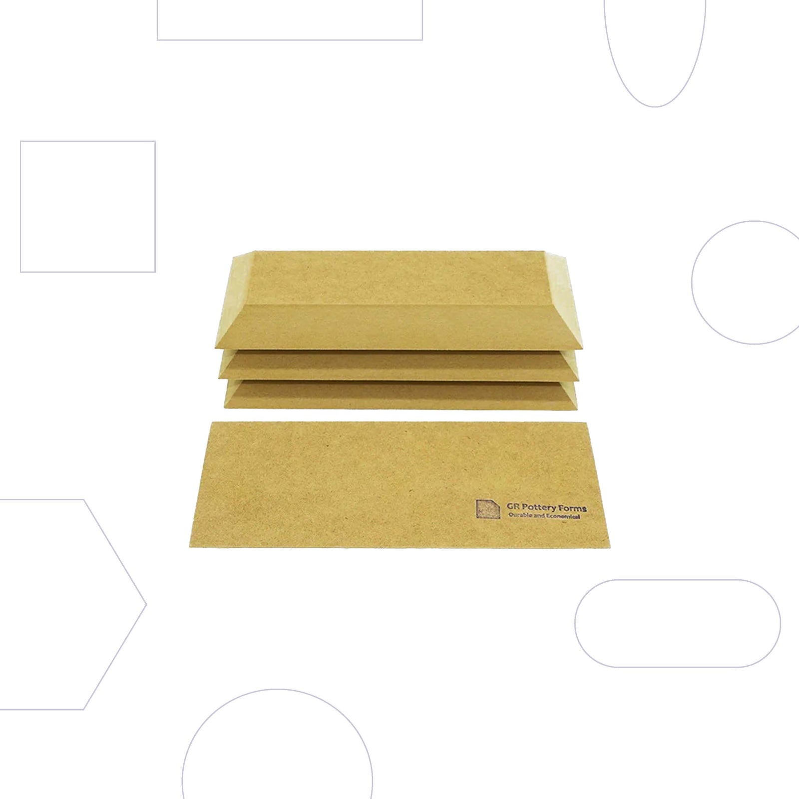 OG Rectangle - 8.5x3.5" (4 Pack)