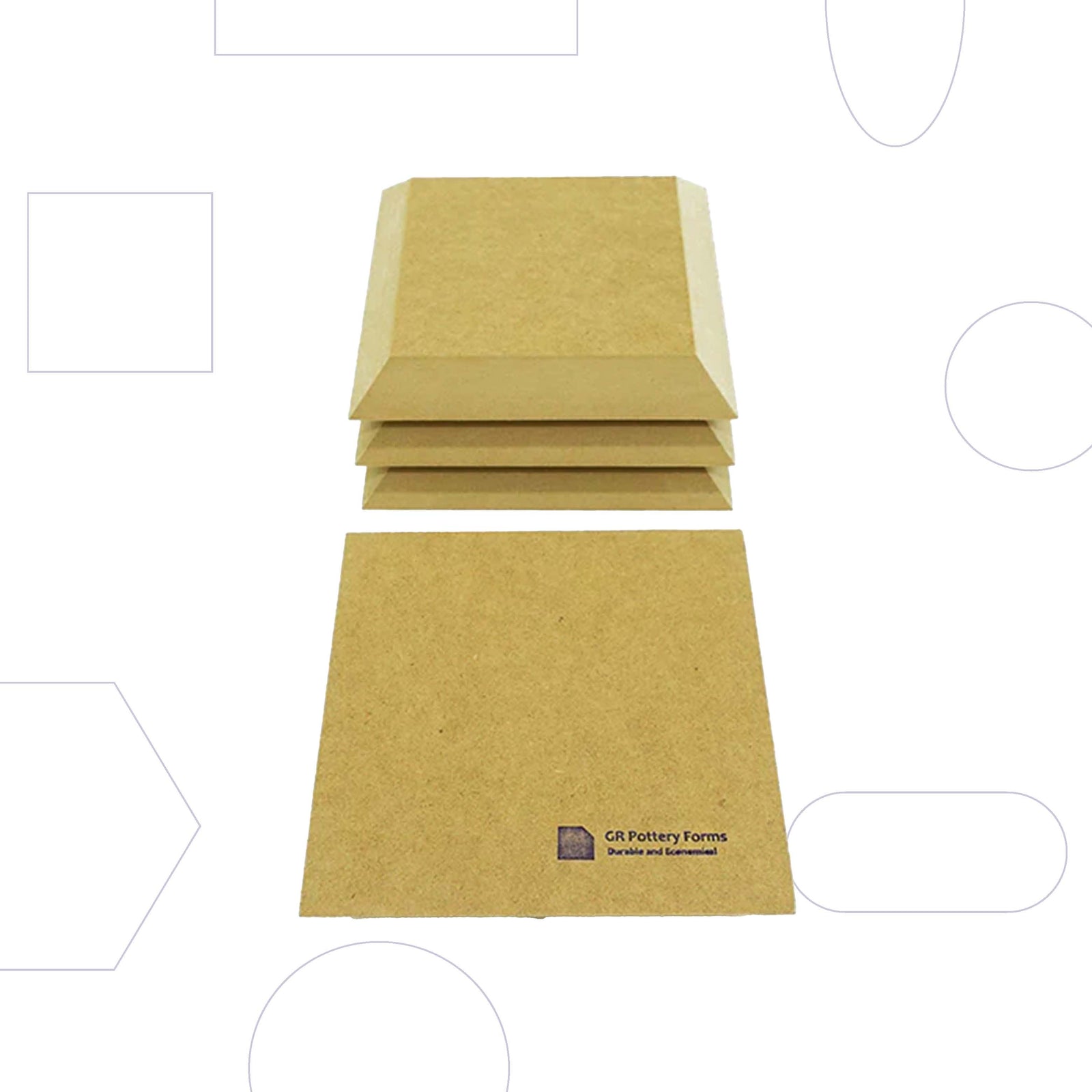 OG Square - 6.5" (4 Pack)