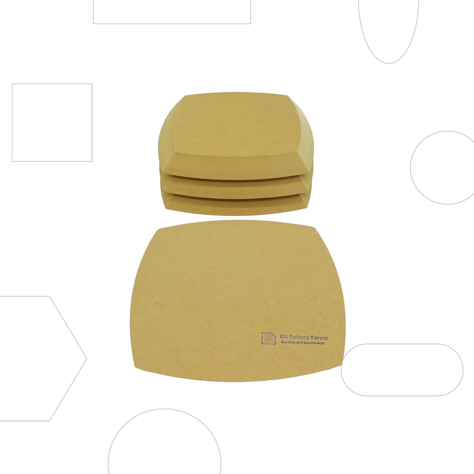OG Spherical Square - 8" (4 Pack)