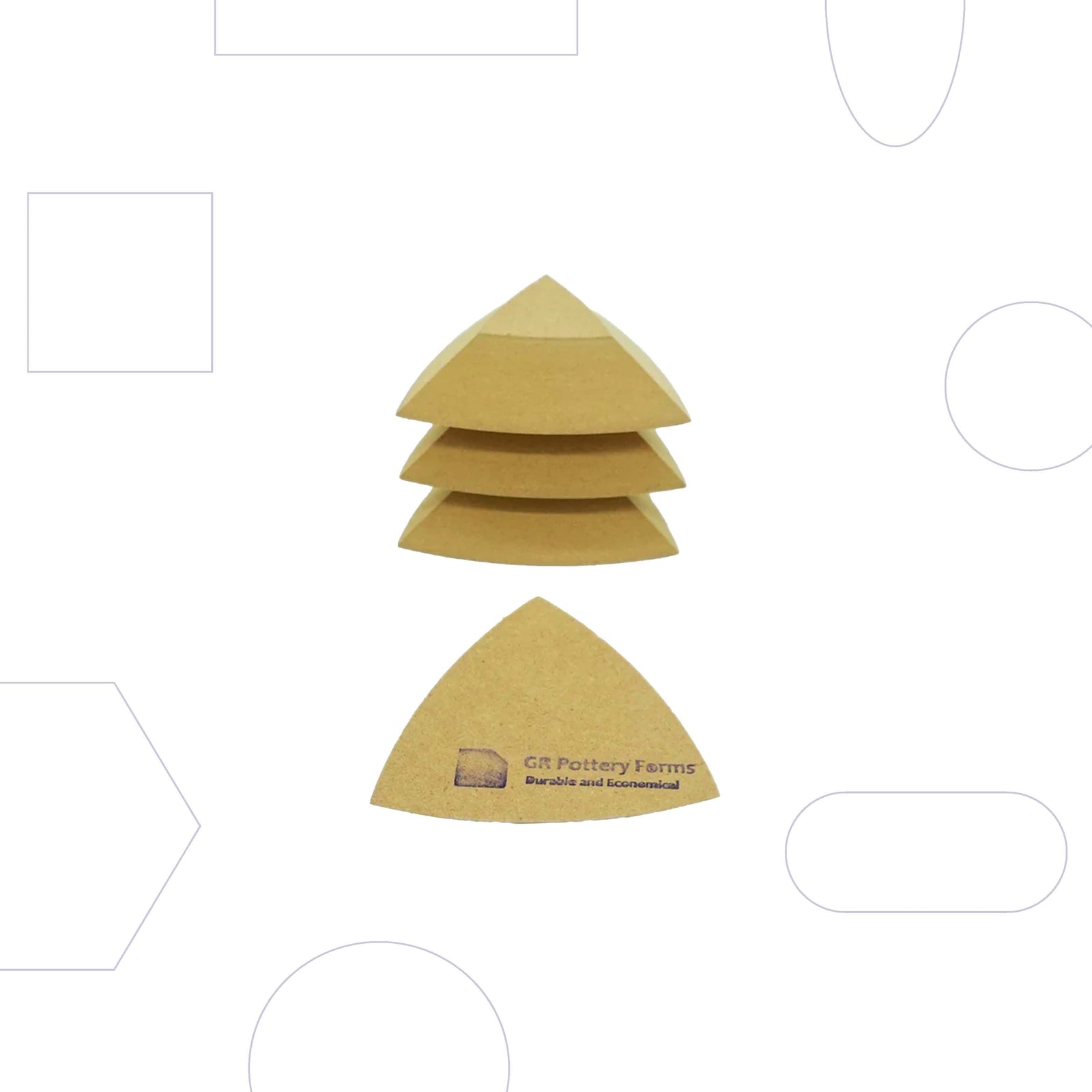 OG Spherical Triangle - 3.5" (4 pack)