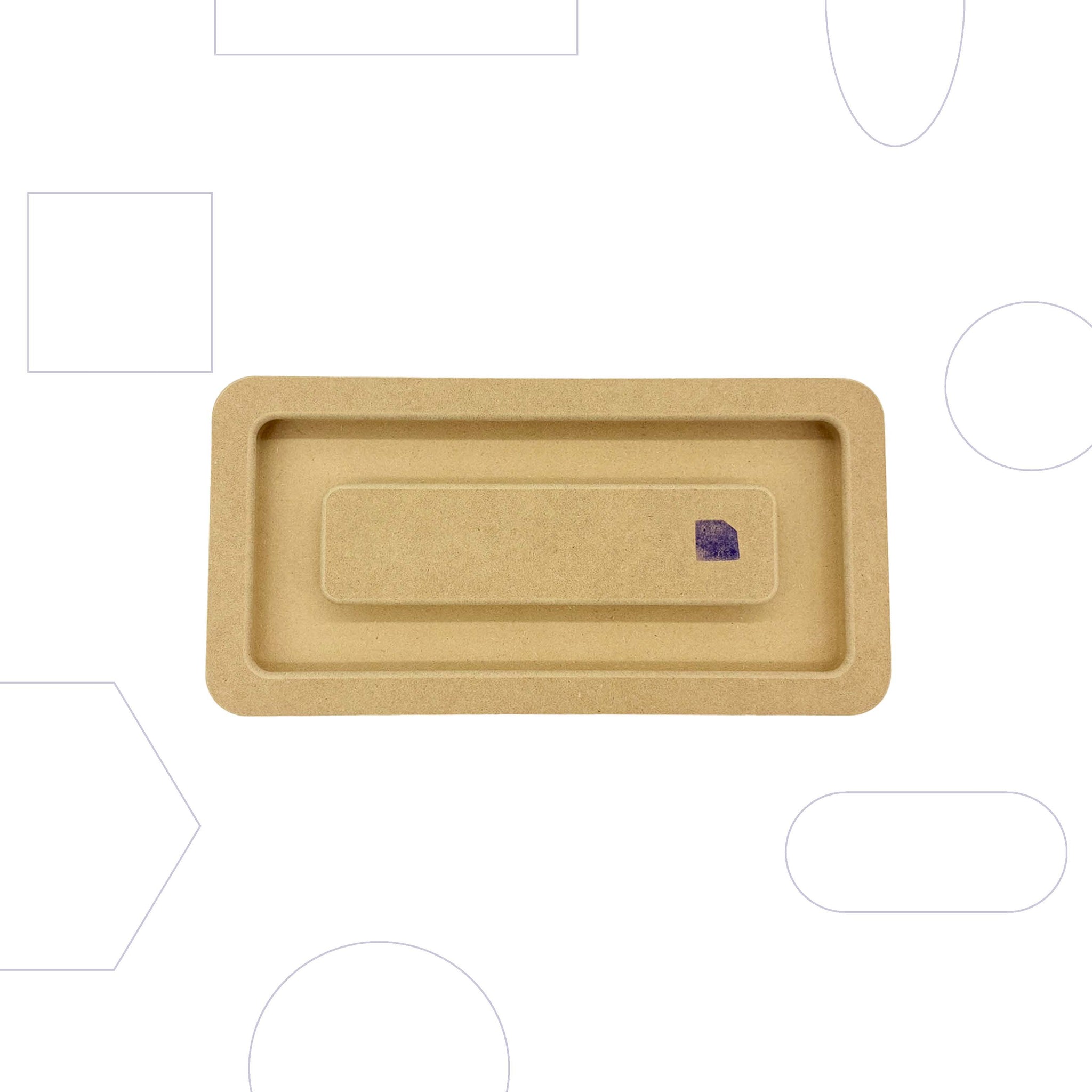 Wallie Rectangle - 4x8”