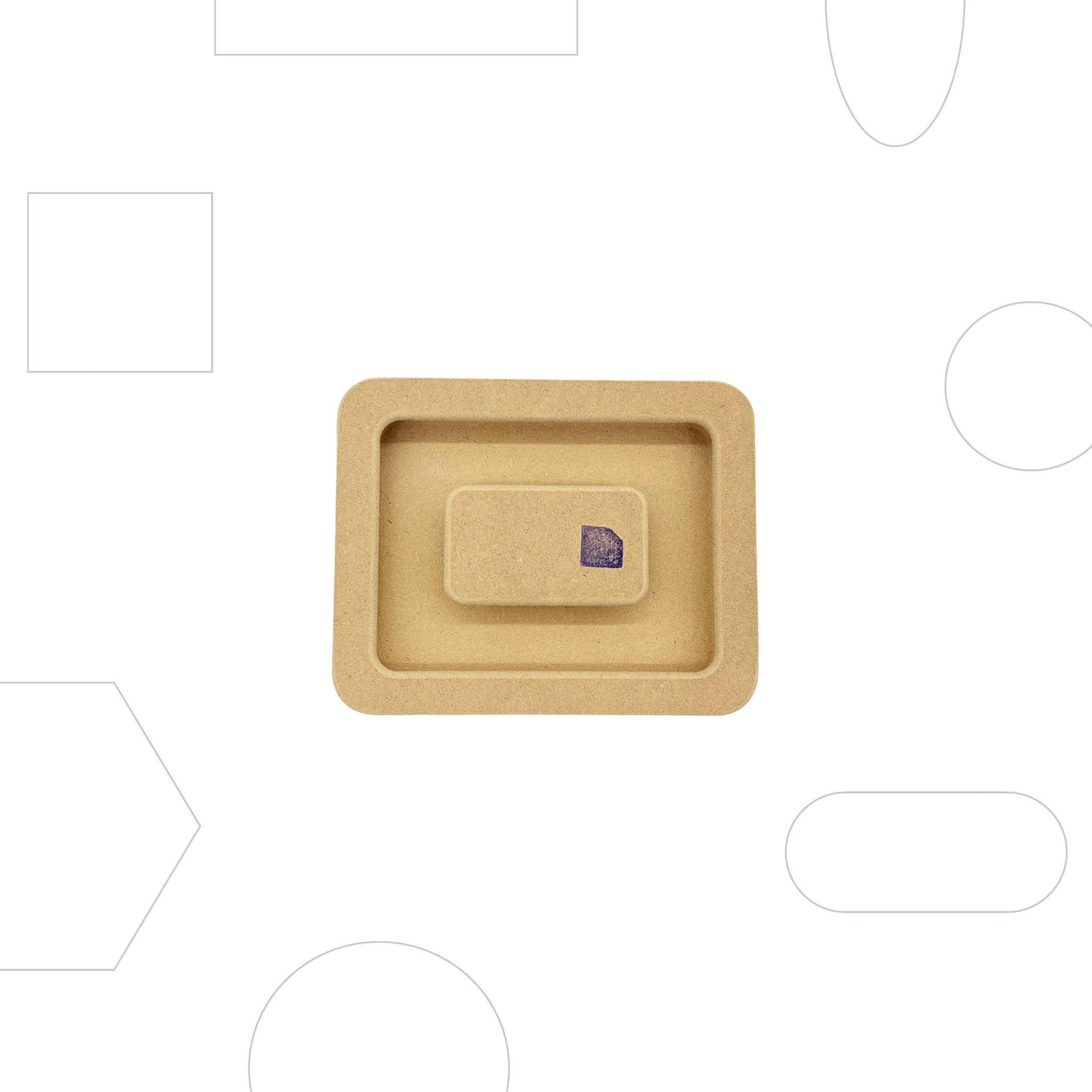 Wallie Rectangle - 5x4”