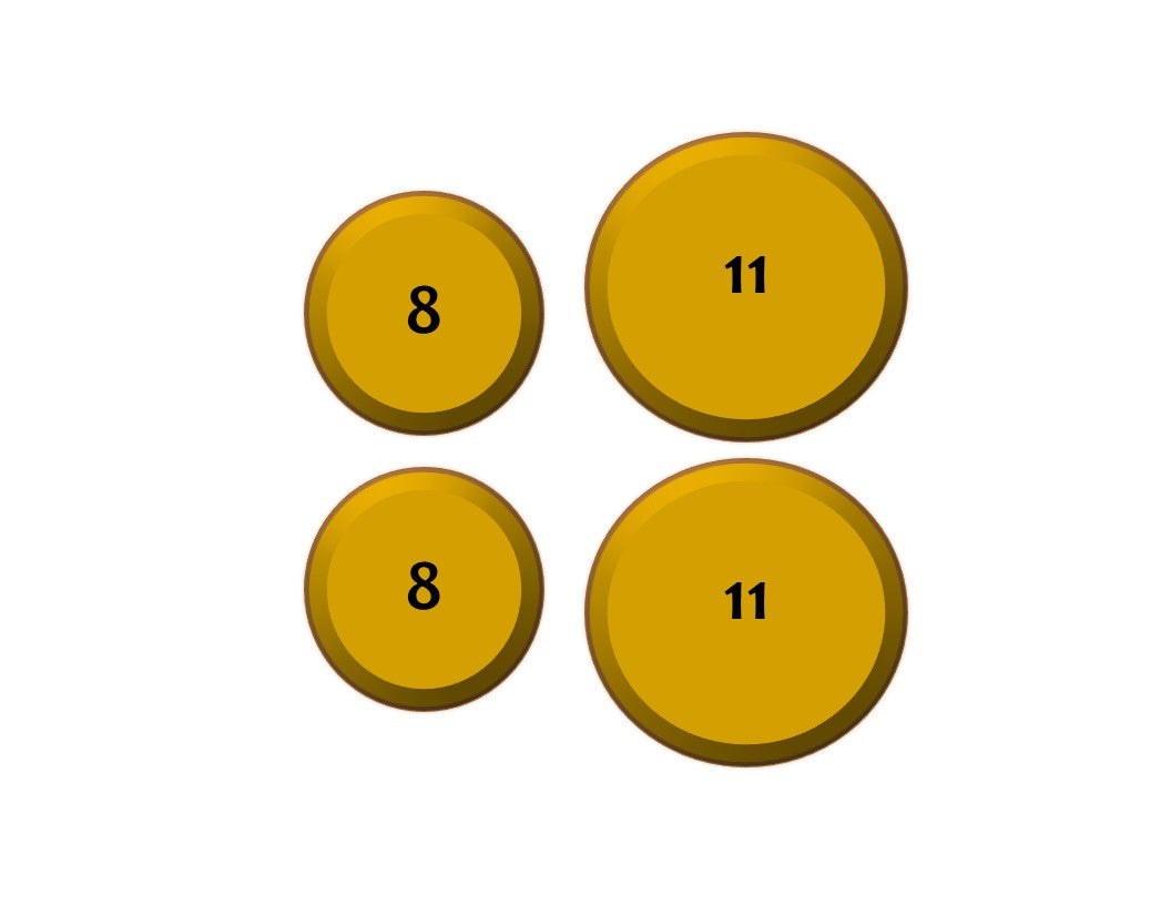 Round - 8" + 11" (Variety Pack) - GR Pottery Forms