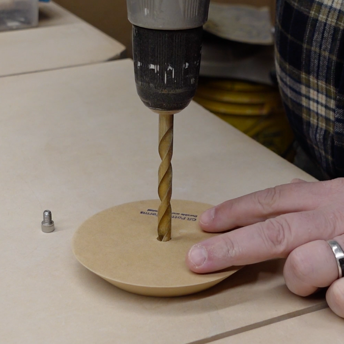 How to Add Depth to your Drill Hole - GR Pottery Forms