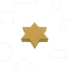Wallie 6 Point Star - 6"
