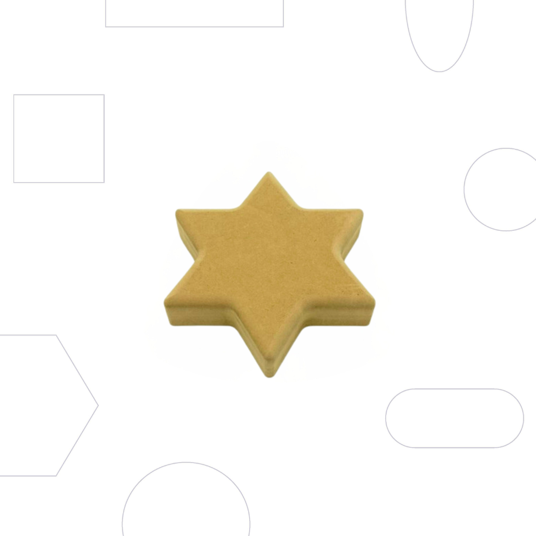Wallie 6 Point Star - 6"