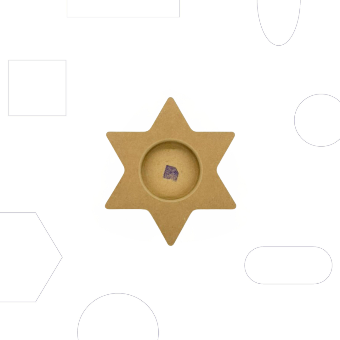 Wallie 6 Point Star - 6"