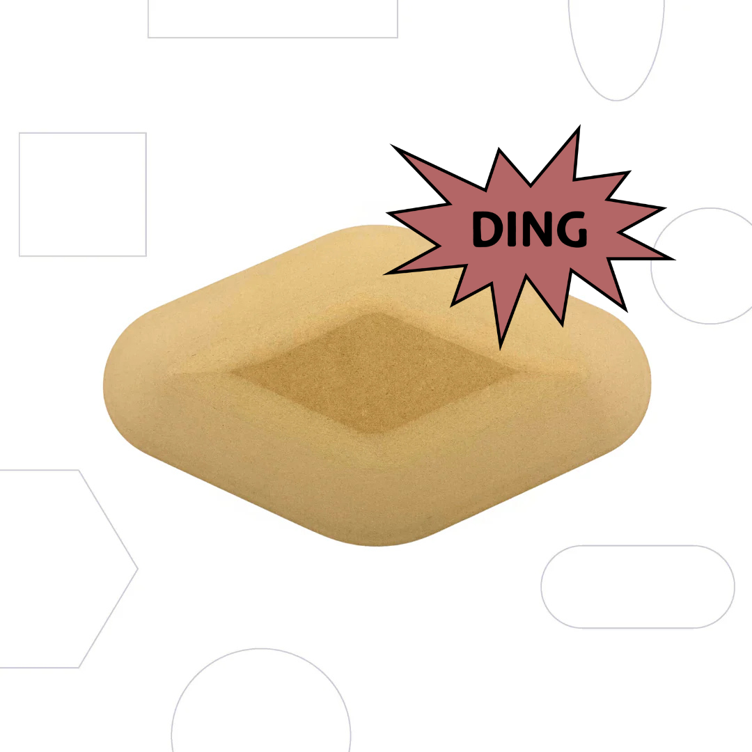 Seconds: RD2 Diamond - 6x10"