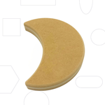 Wallie Crescent Moon - 10"