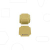 OG Plaque Square - 4.5" (4 Pack)