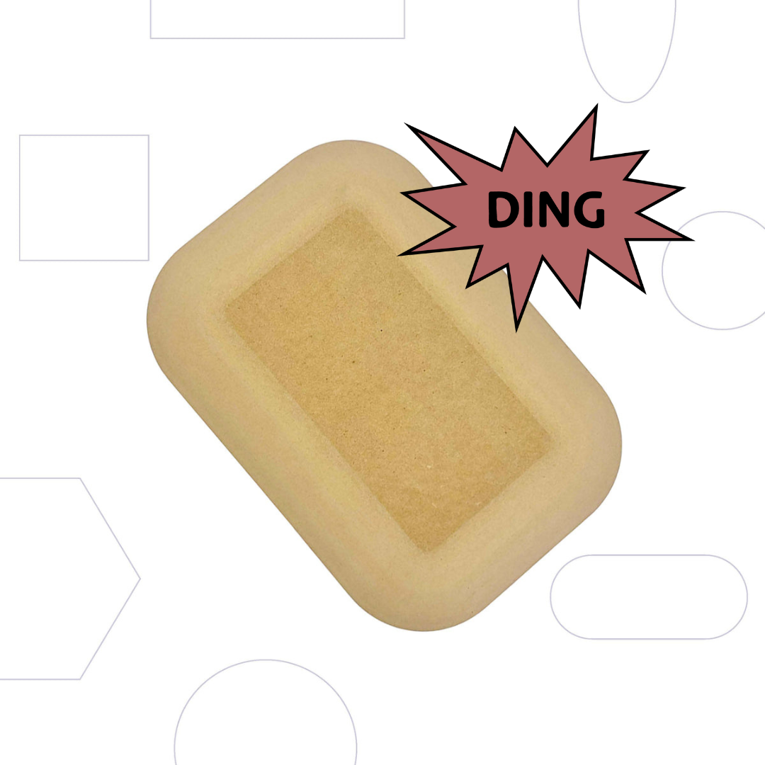 Seconds: RD2 Rectangle with Rounded Corners 7x10"