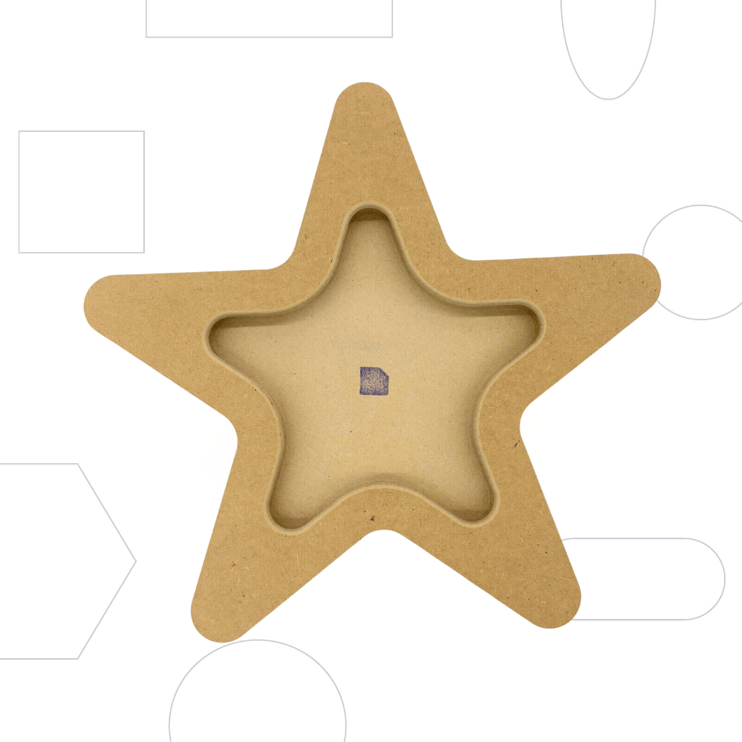 Wallie 5 Point Star - 10"