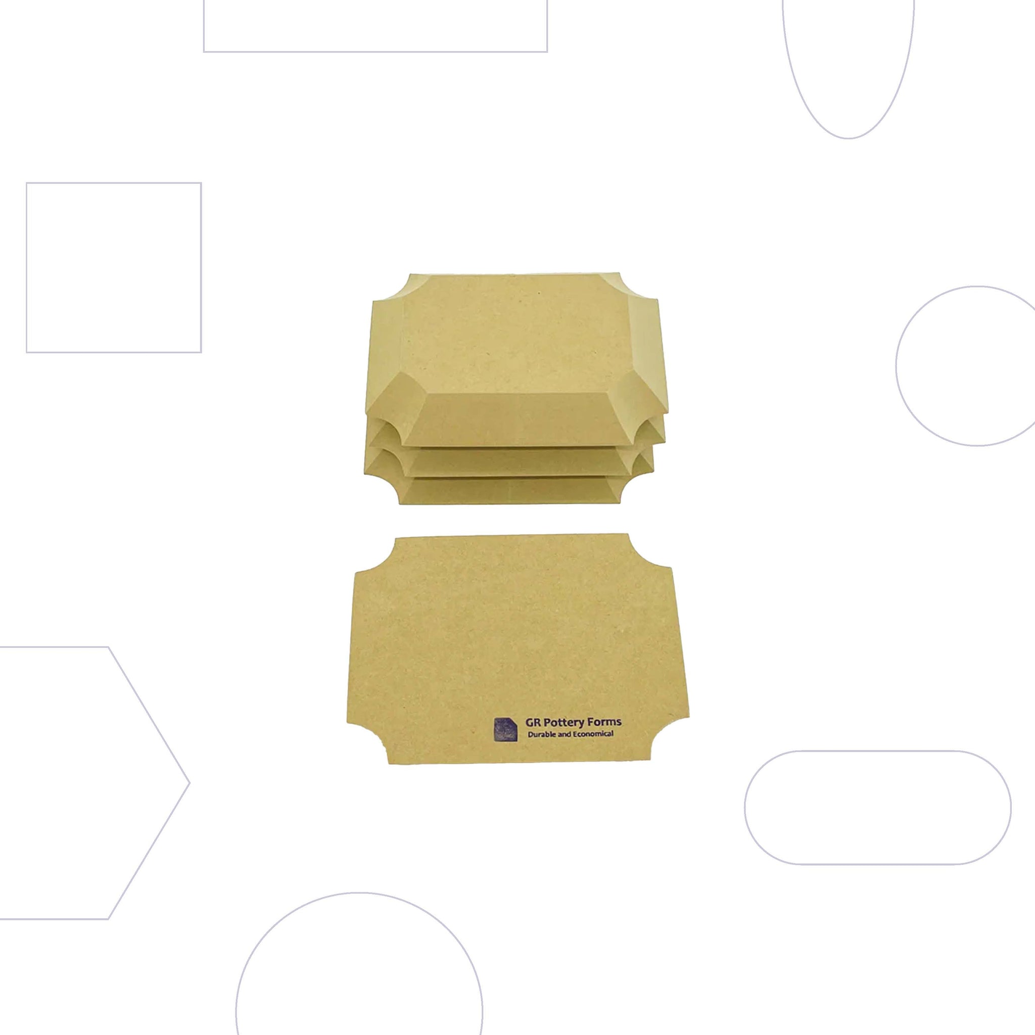 OG Plaque Rectangle - 4.5x6" (4 Pack)