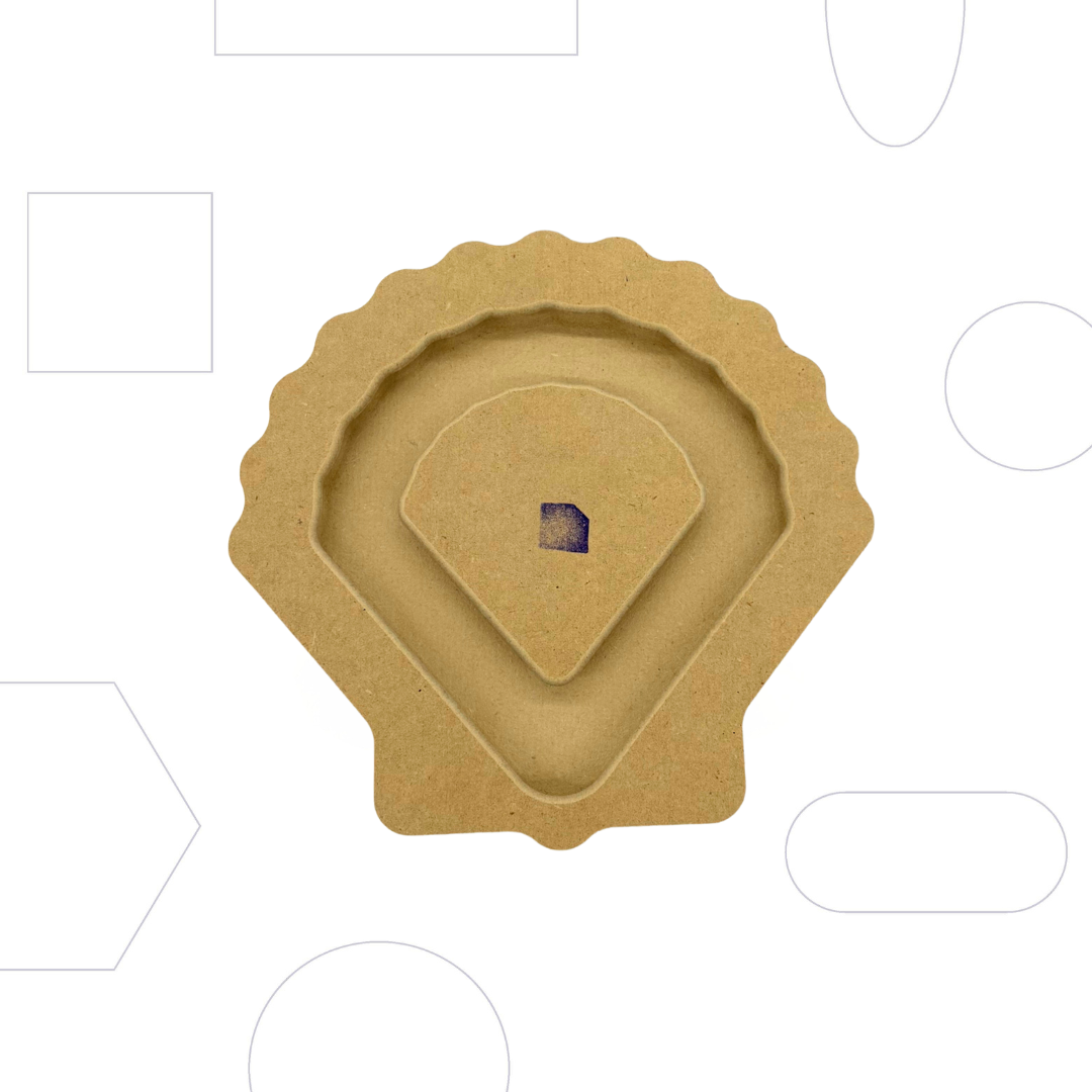 Wallie Scalloped Shell - 8"