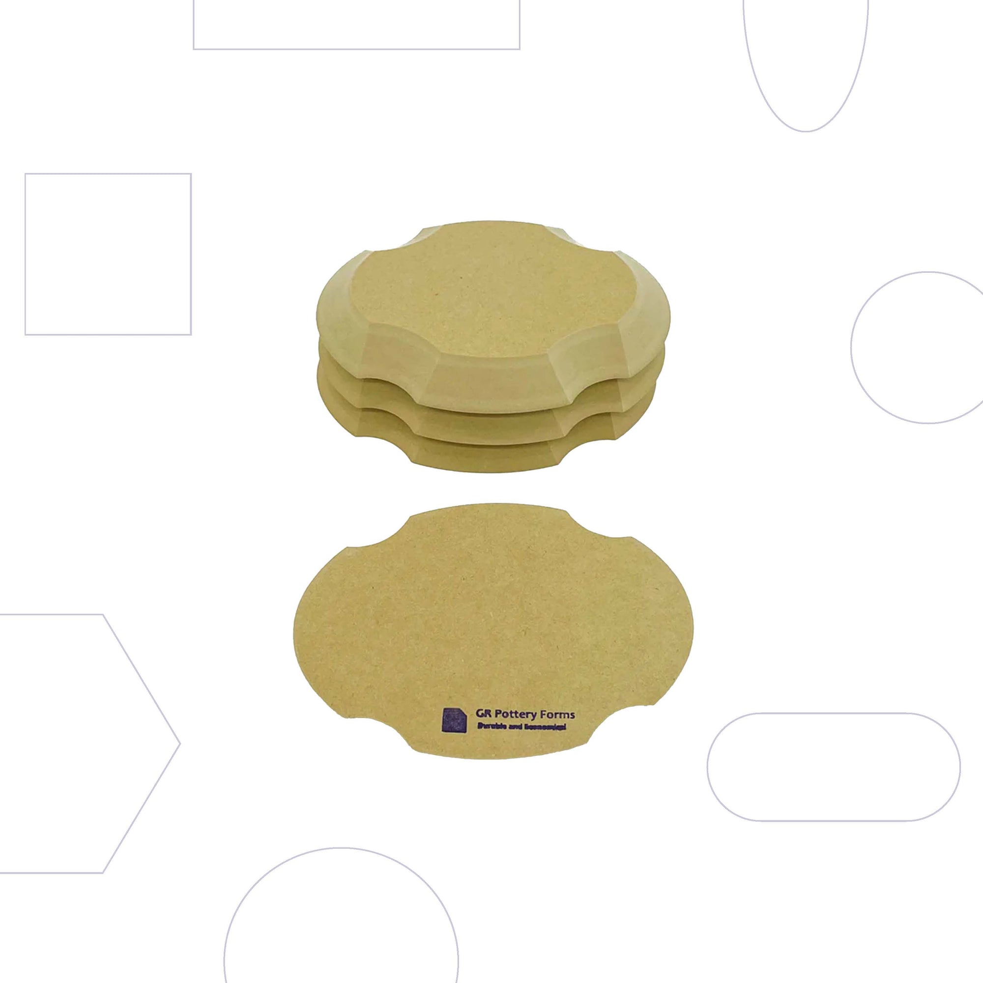 OG Plaque Oval - 5x7" (4 Pack)