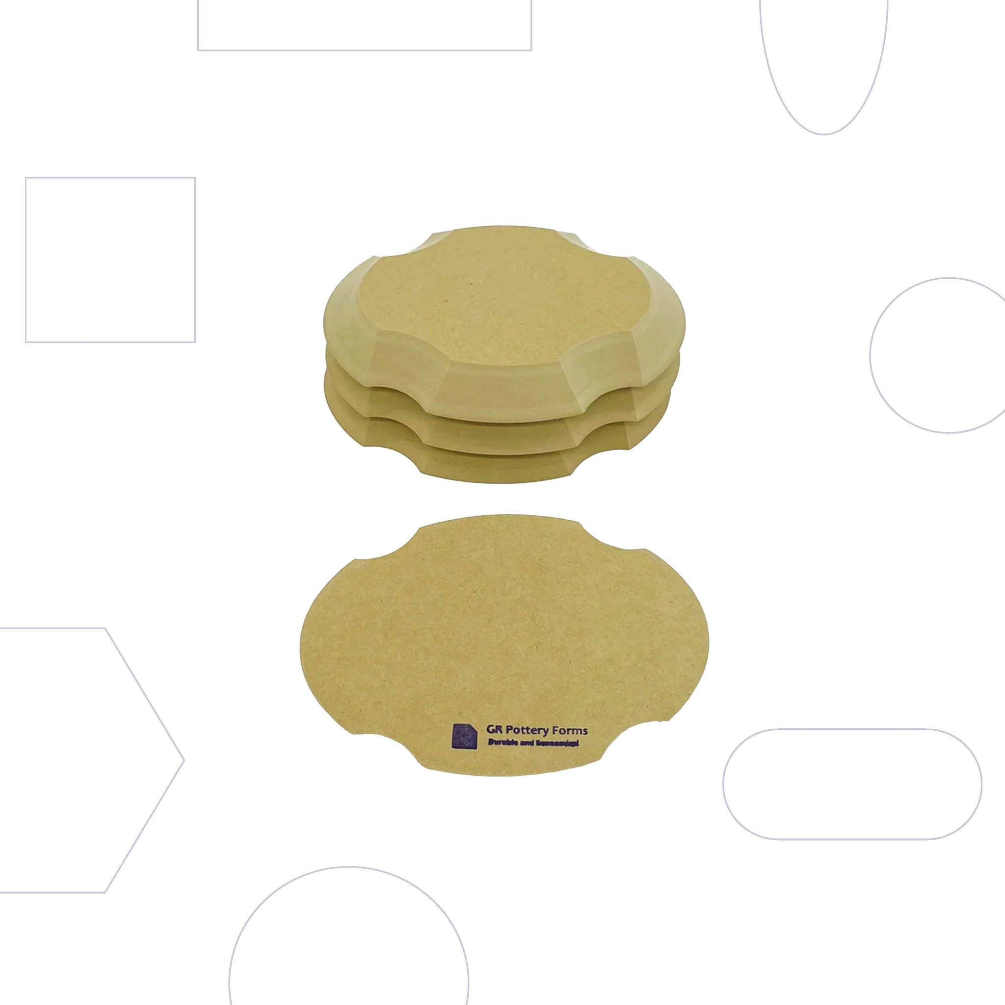 OG Plaque Oval - 5x7" (4 Pack)