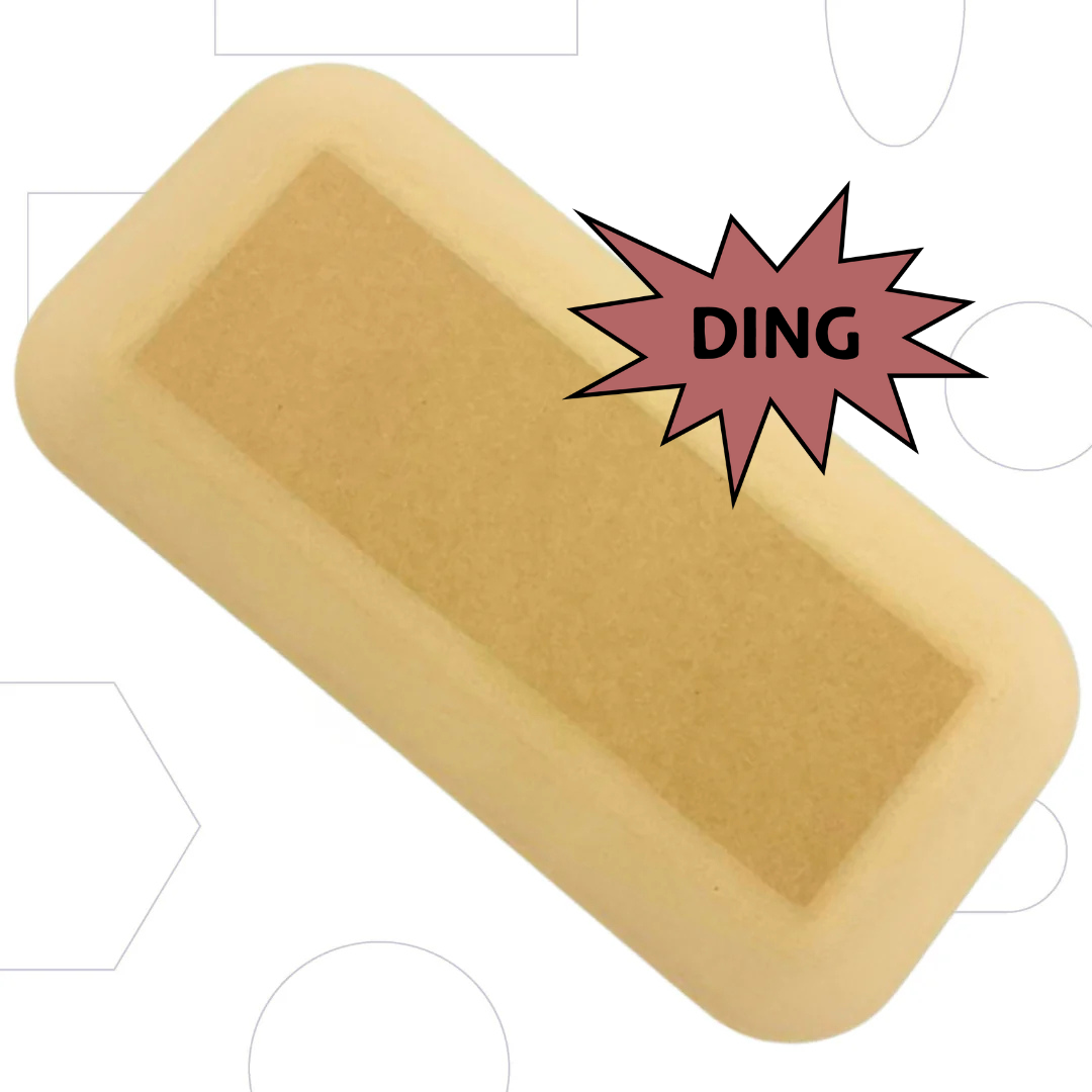 Seconds: RD2 Rectangle with Rounded Corners - 8x16"