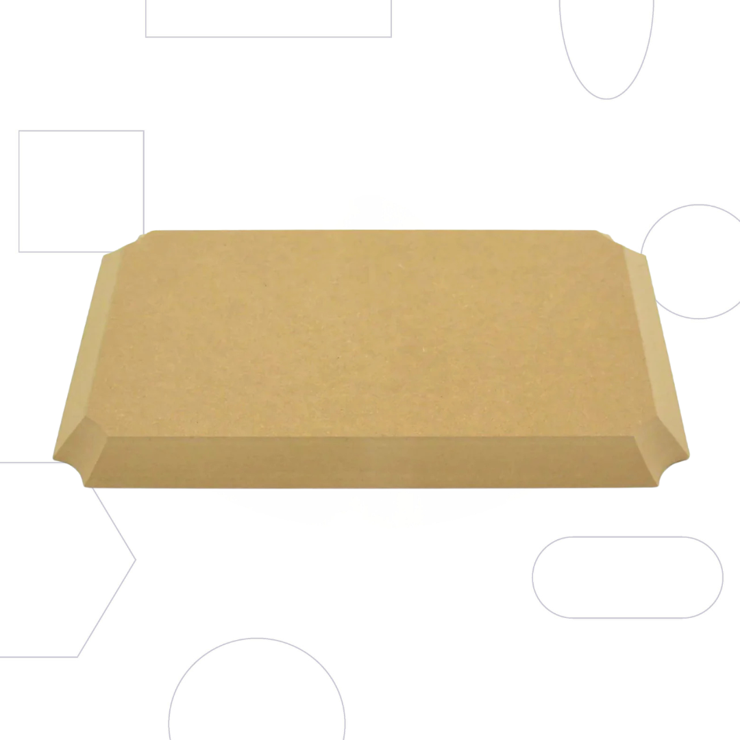 OG Plaque Rectangle 6x12" - Miscut