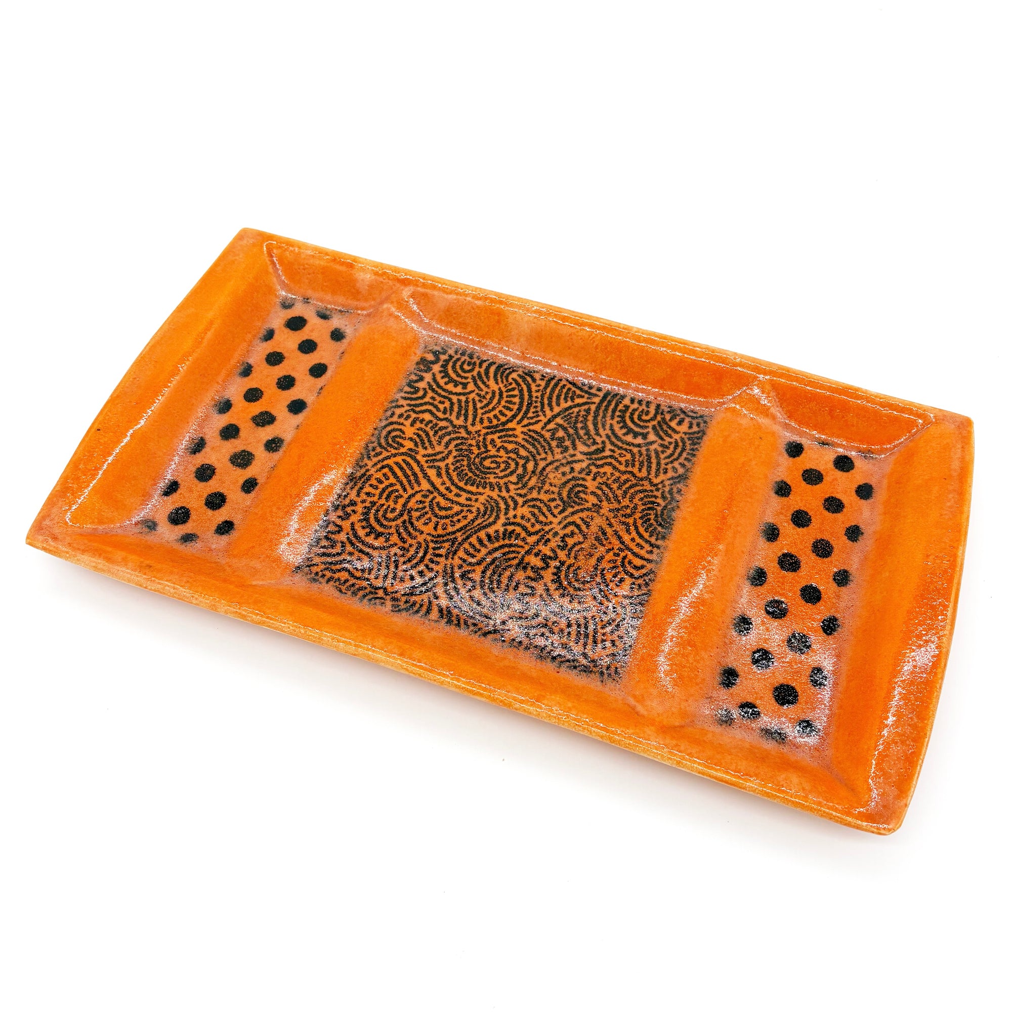 Segmented Tray Set - OG Rectangle 8x3.5" (2) + OG Square 8" (1)