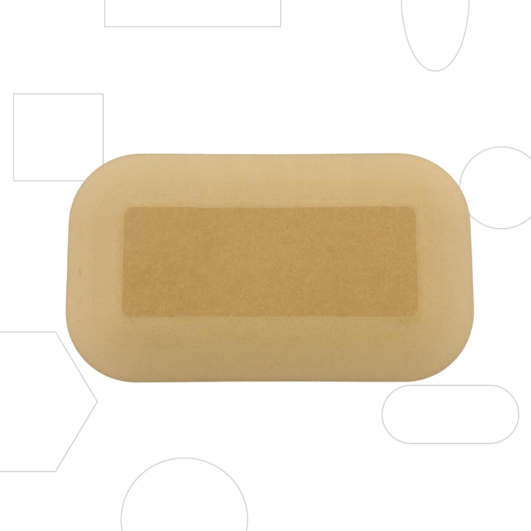 RD2 Rectangle with Rounded Corners 6.5x11.5" - Miscut