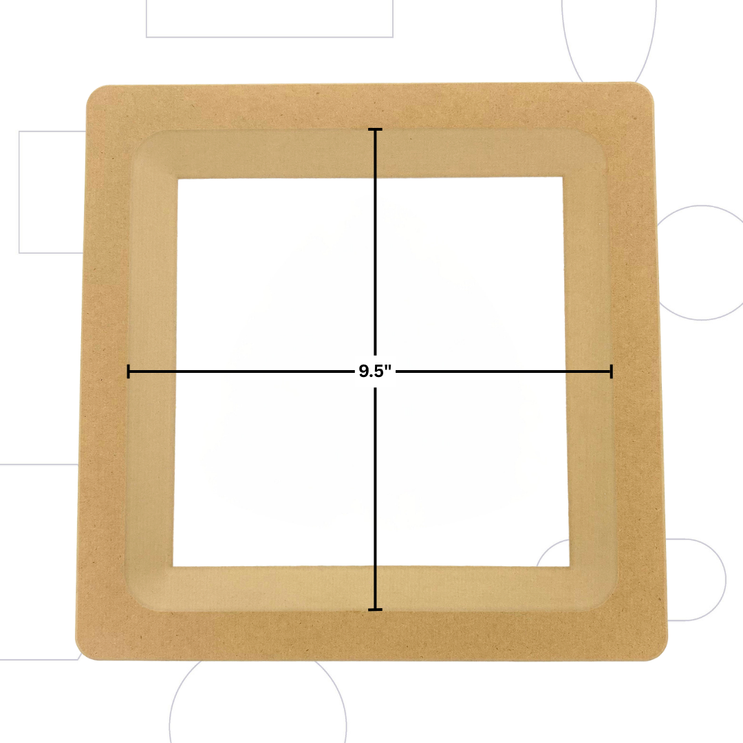 Slumpie 9.5" Square