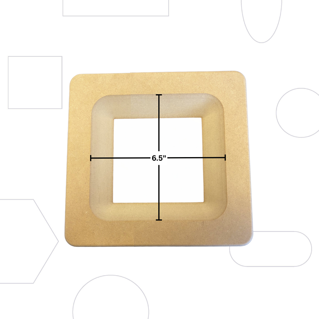 Slumpie 6.5" Square
