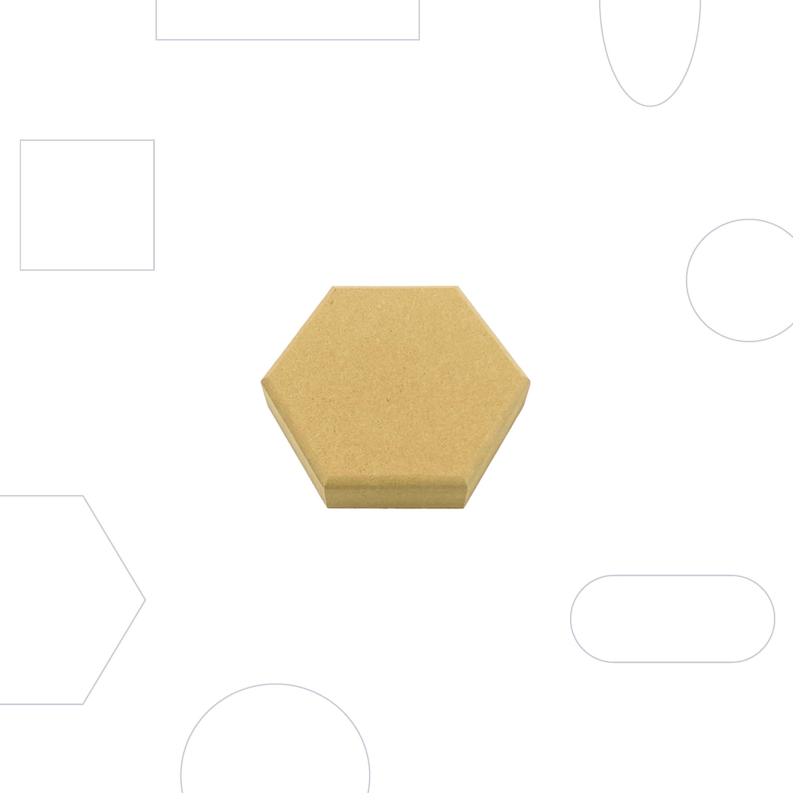 Wallie Hexagon - 4"