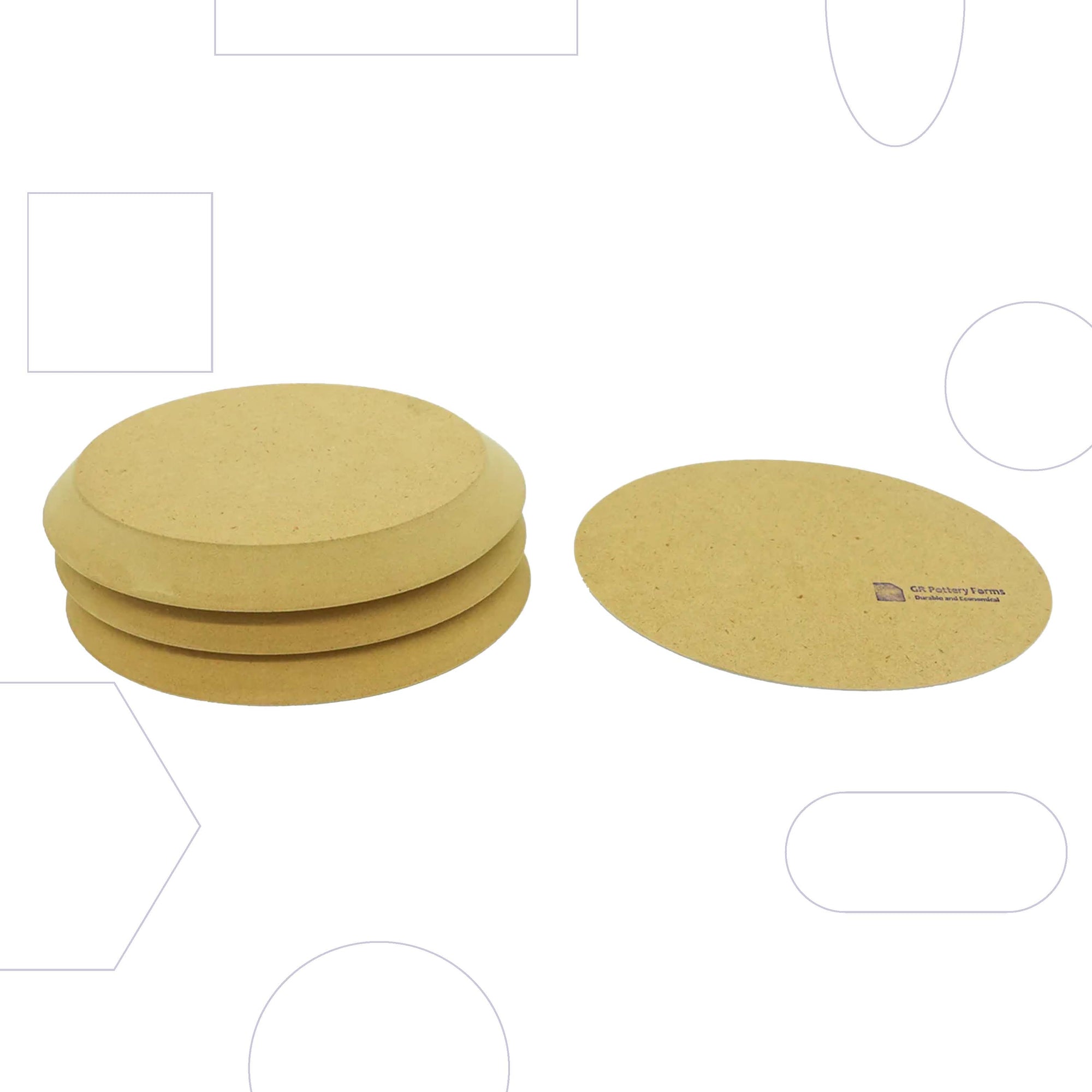 OG Oval - 6.5x8.5" (4 Pack)