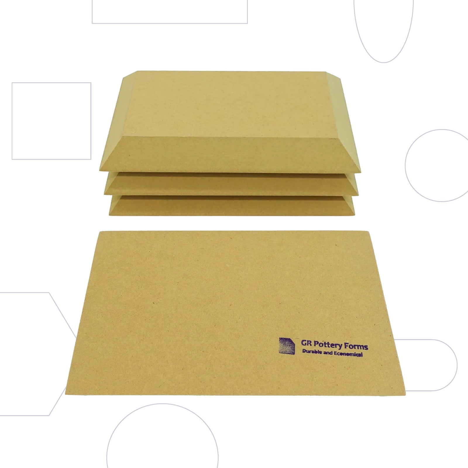 OG Rectangle - 5x8" (4 Pack)