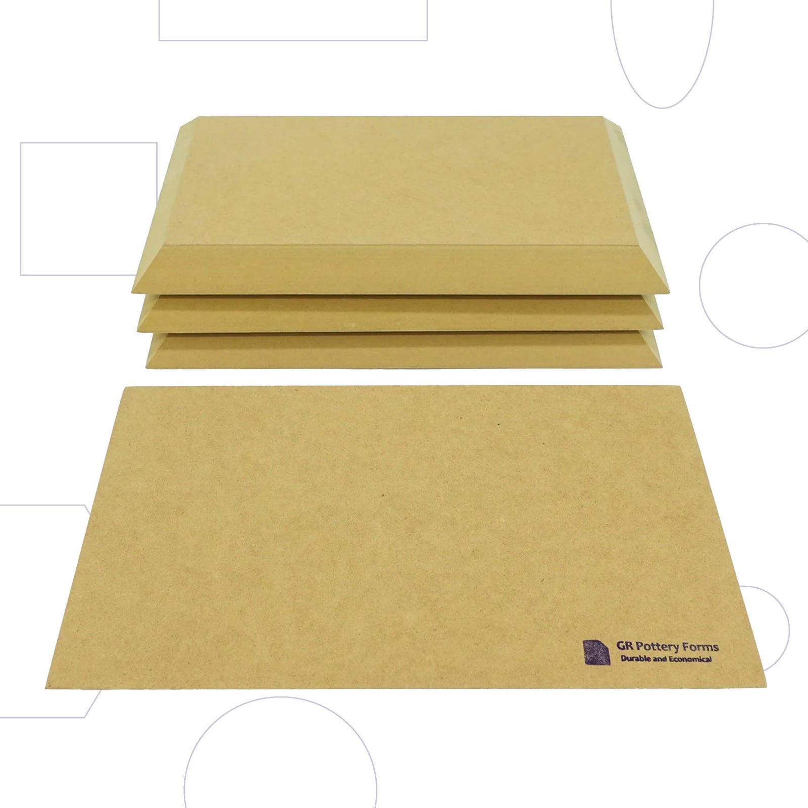 OG Rectangle - 6.5x11.5" (4 Pack)