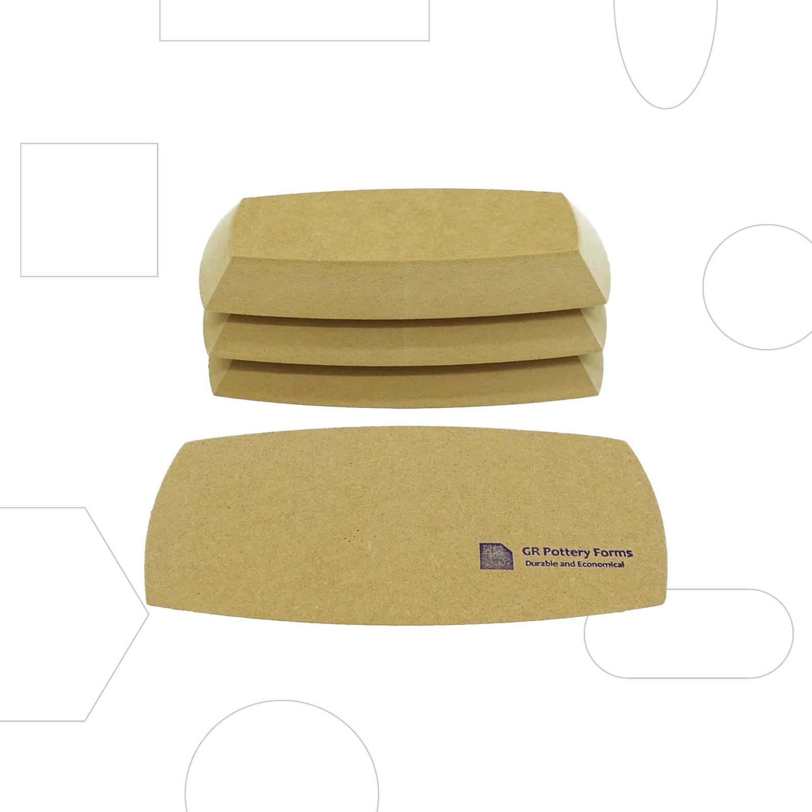 OG Spherical Rectangle - 4x8" (4 Pack)