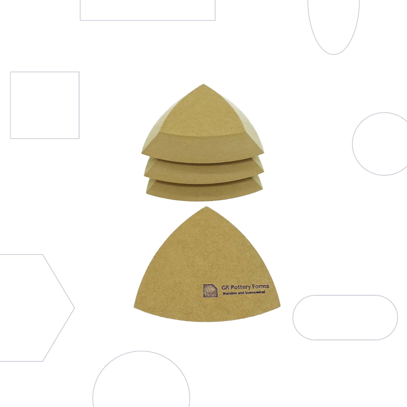 OG Spherical Triangle - 5" (4 Pack)