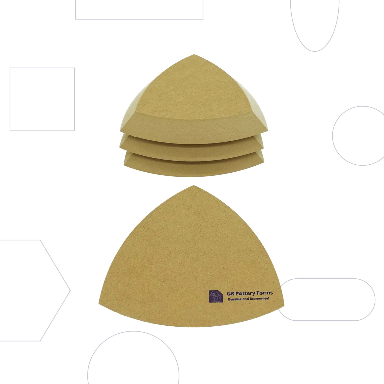 OG Spherical Triangle - 6.5" (4 Pack)