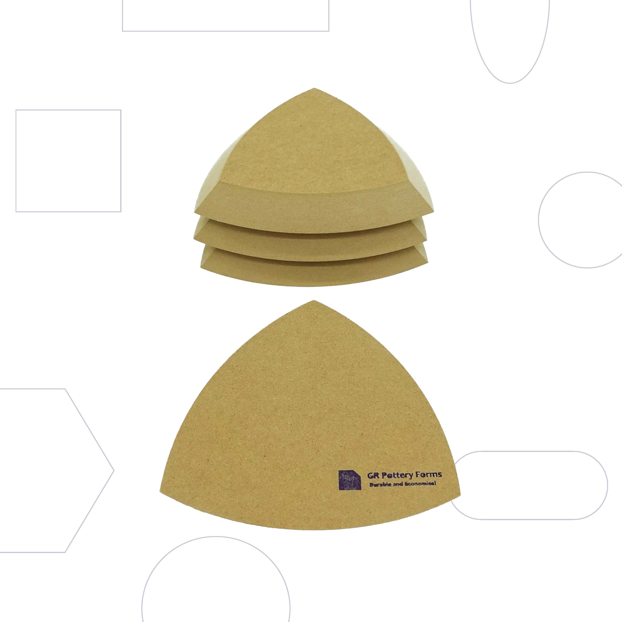 OG Spherical Triangle - 6.5" (4 Pack)