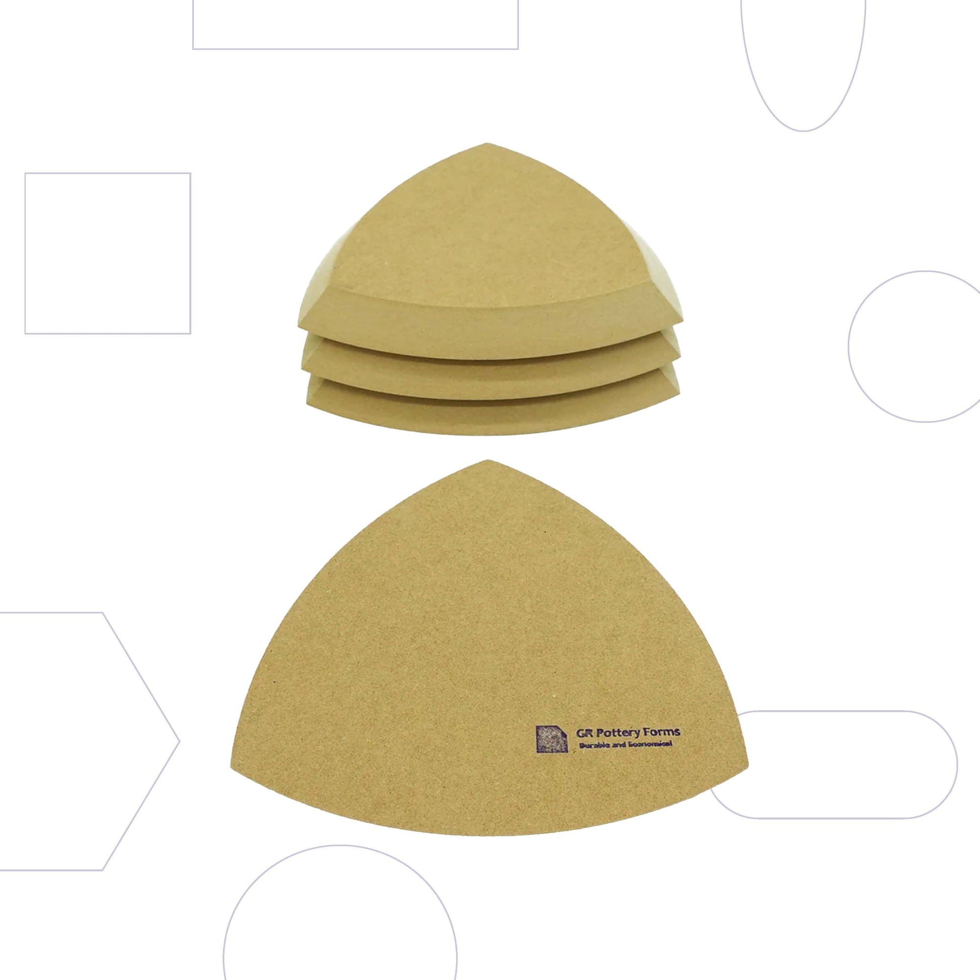 OG Spherical Triangle - 8" (4 Pack)