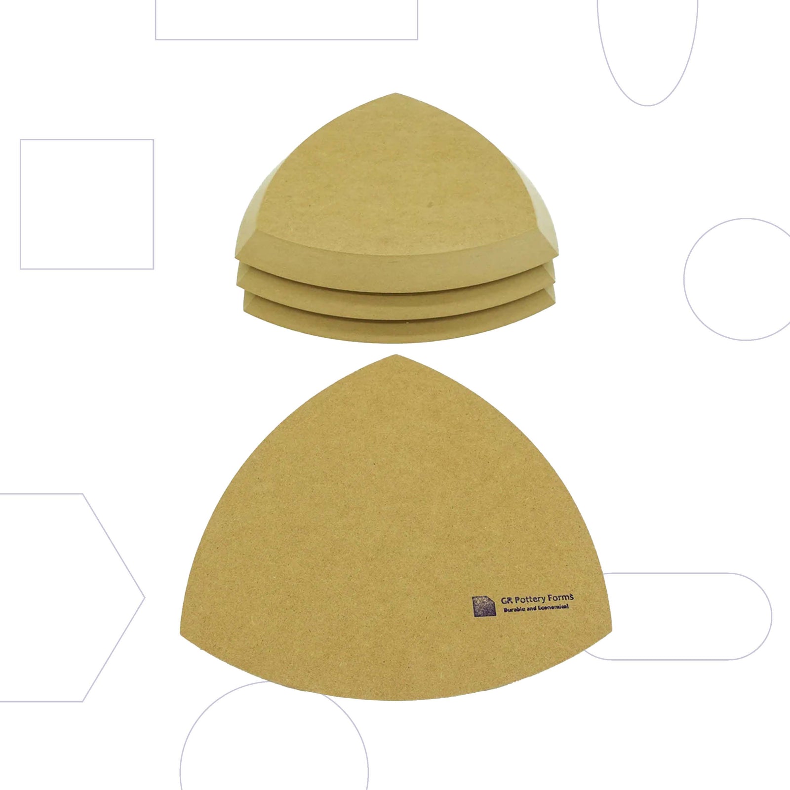 OG Spherical Triangle - 9.5" (4 Pack)