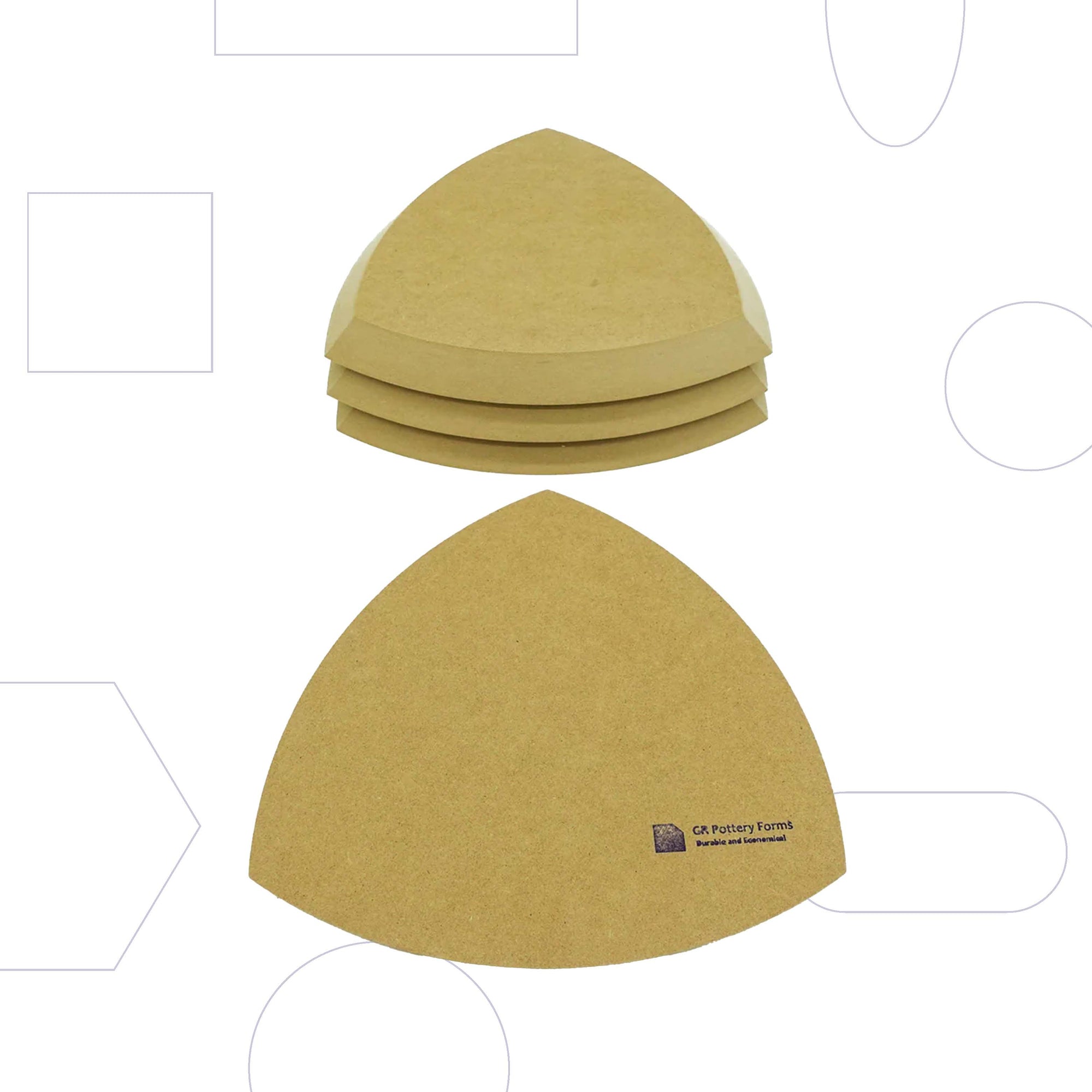 OG Spherical Triangle - 9.5" (4 Pack)