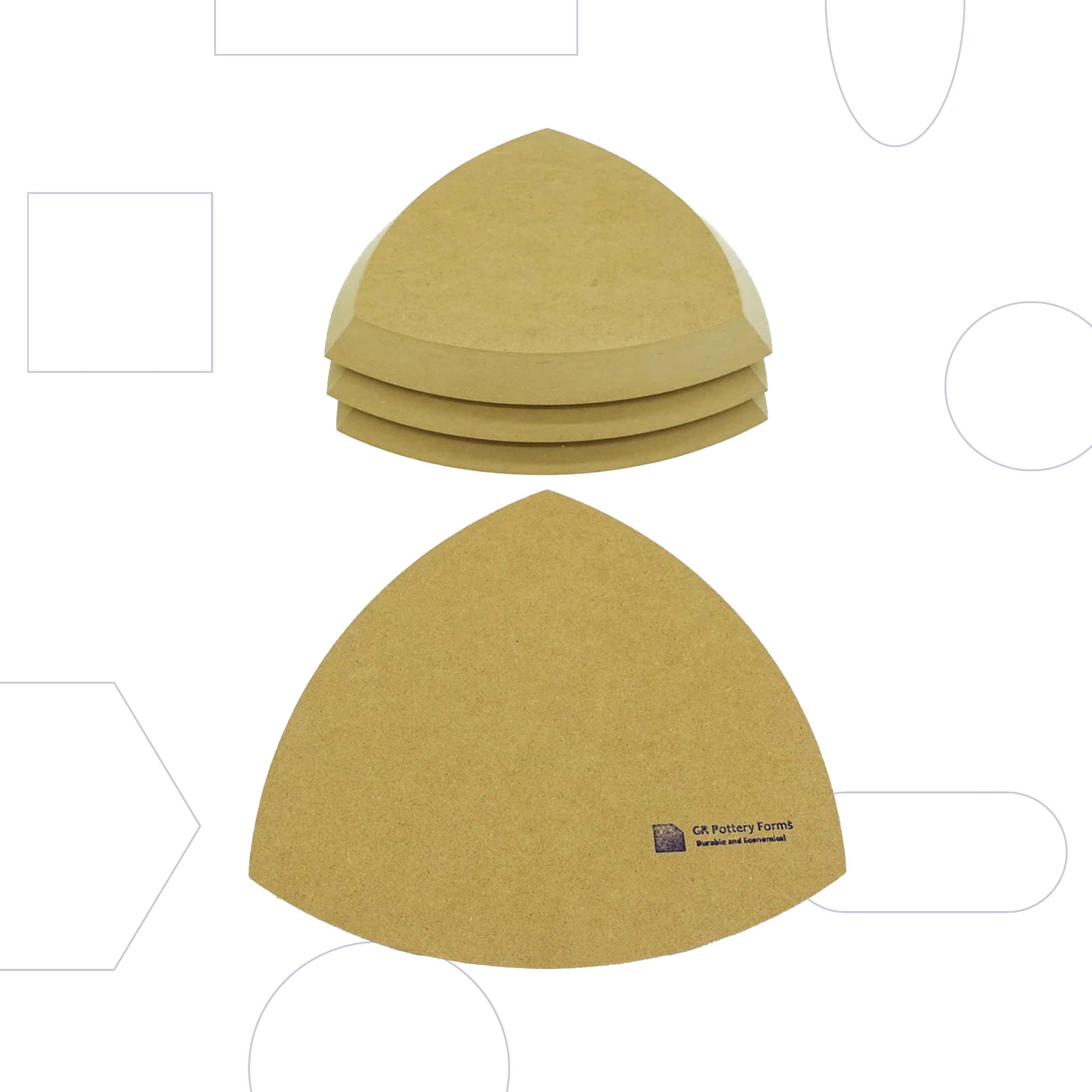 OG Spherical Triangle - 9.5" (4 Pack)