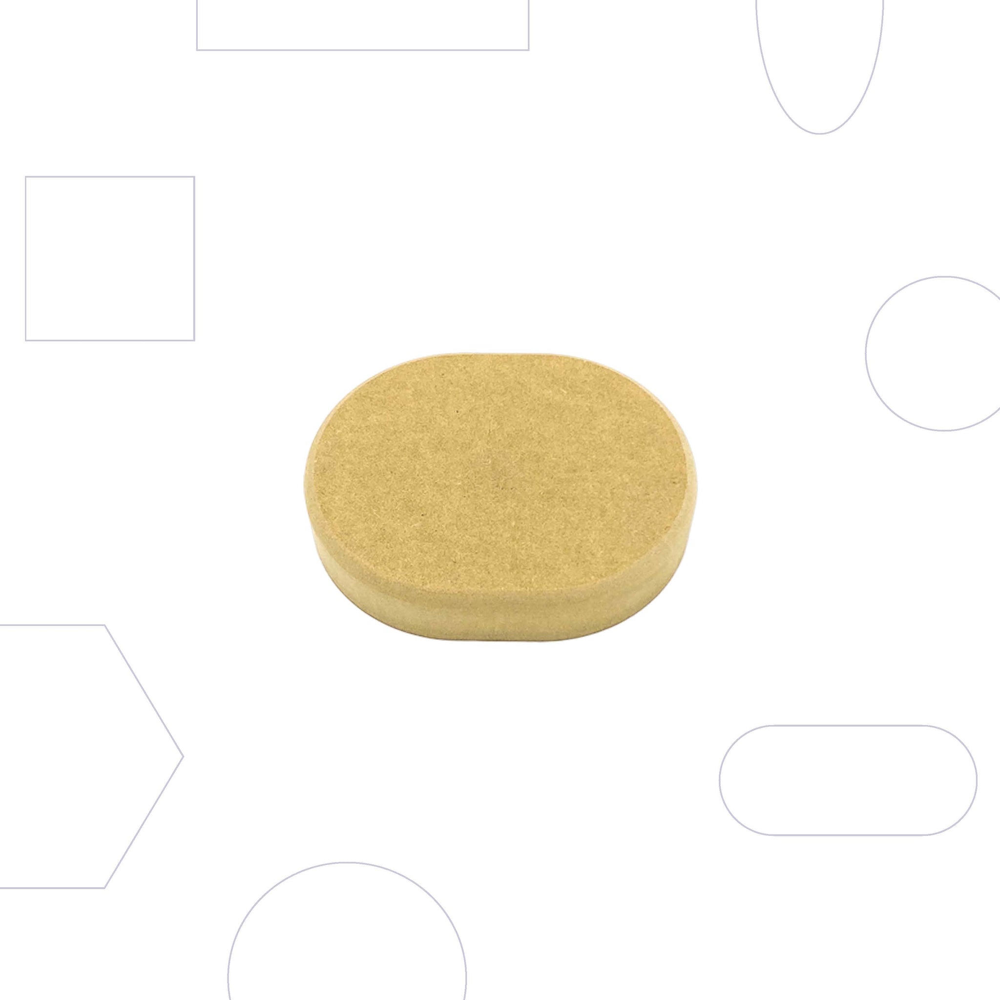 Wallie Rounded Rectangle - 5x4"