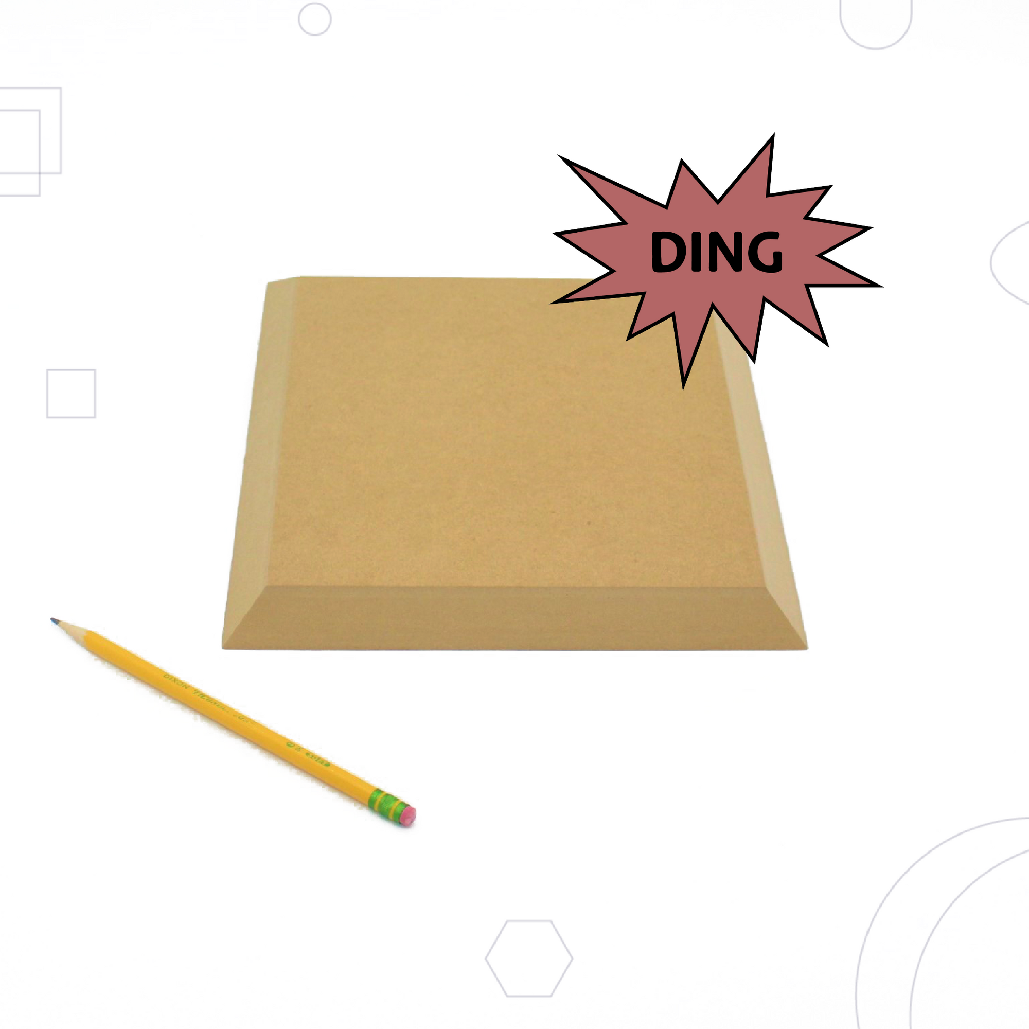 Seconds: OG Square - 9.5"