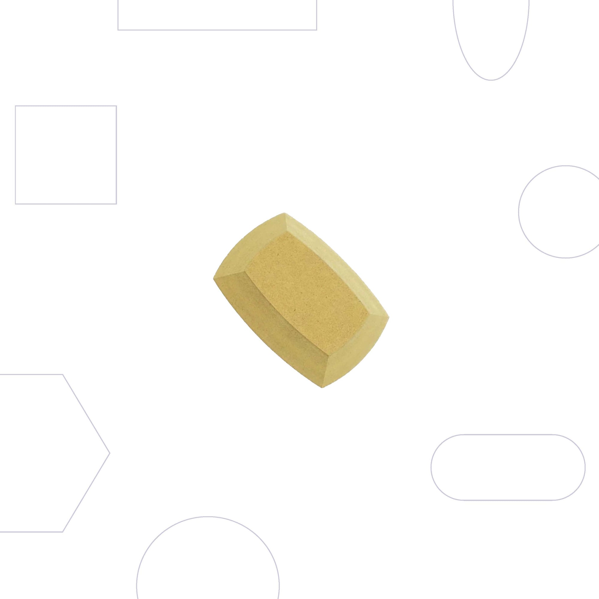 OG Spherical Rectangle - 3.5x5"