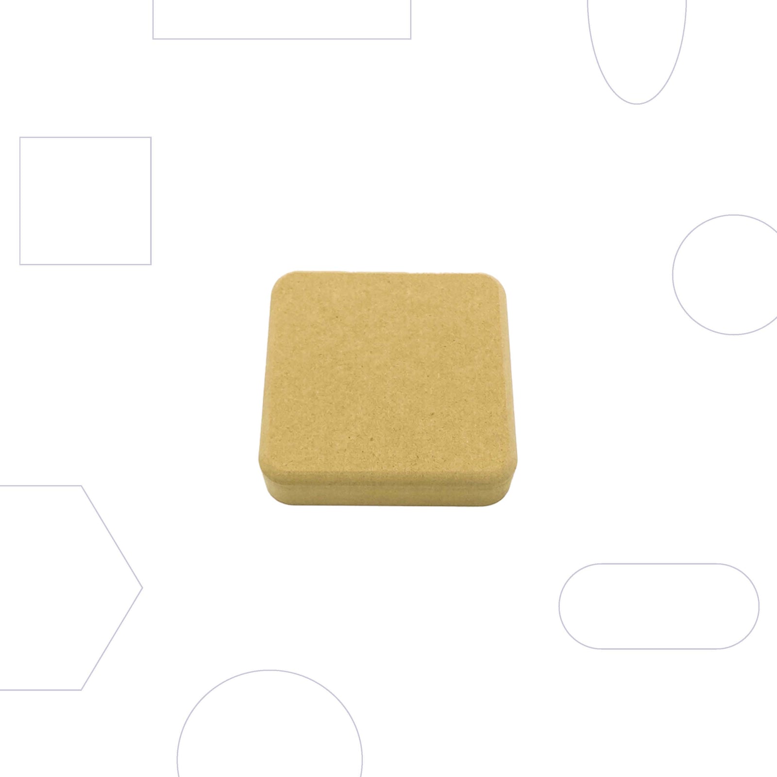 Wallie Square - 4"