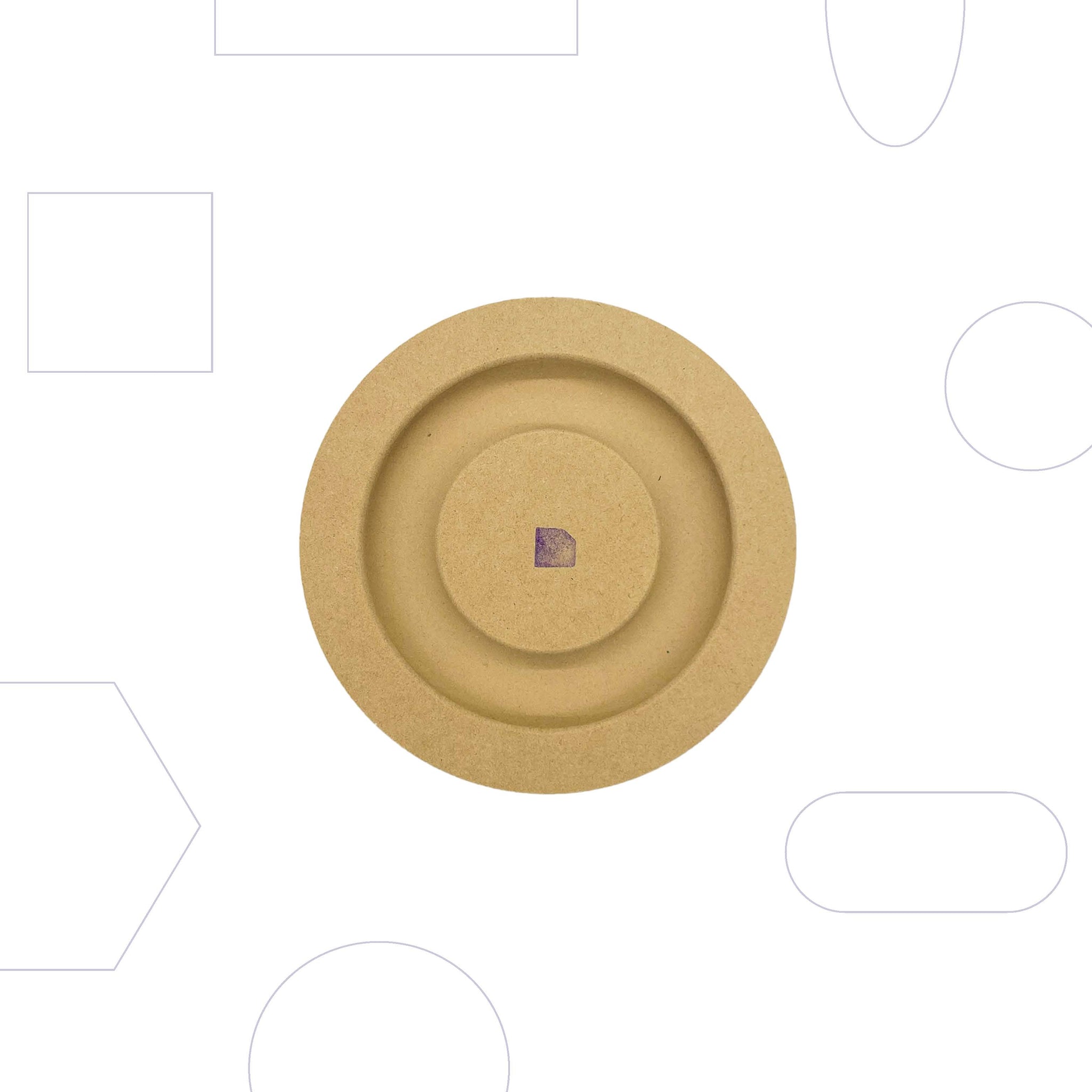 Wallie Round - 6"