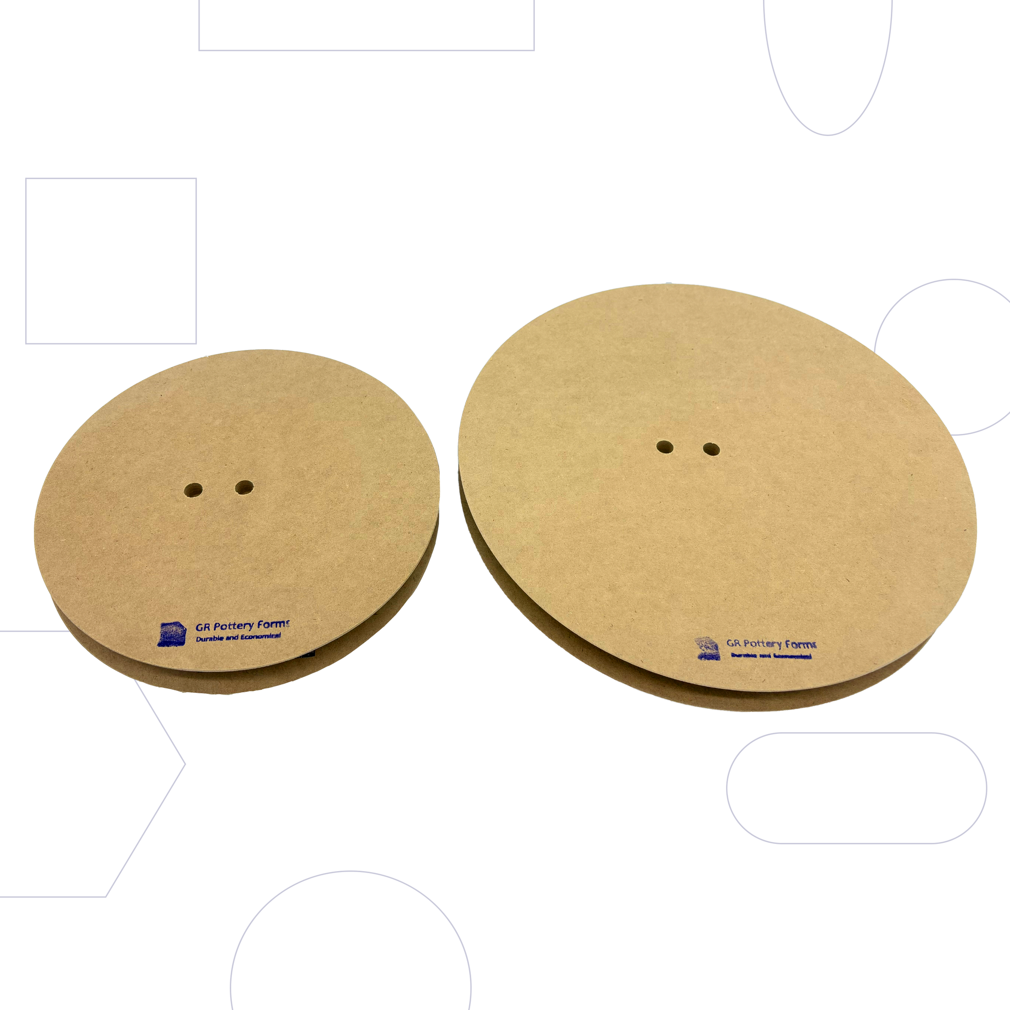 RD2 Round Dinner Set - 8" & 11"