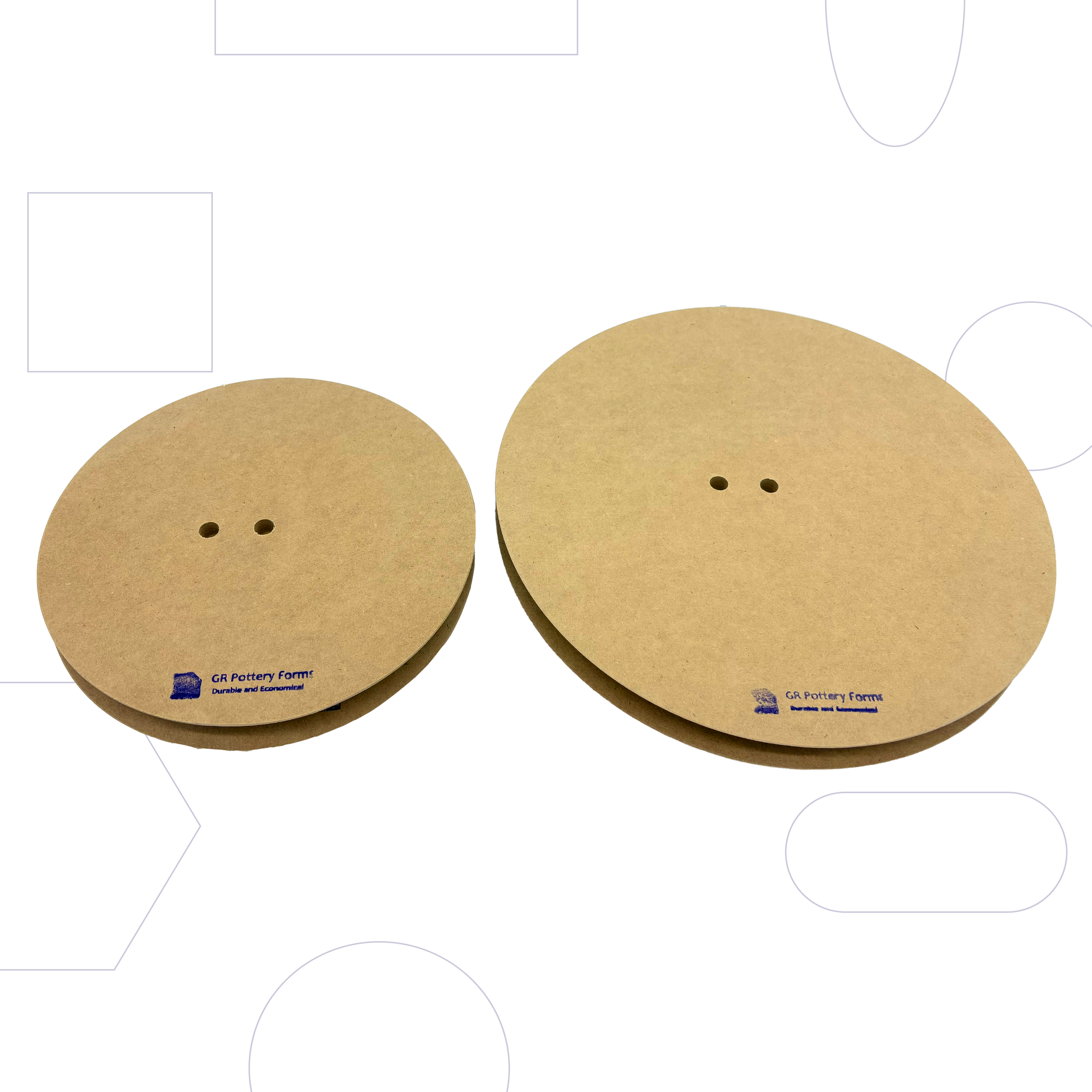 RD2 Round Dinner Set - 8" & 11"
